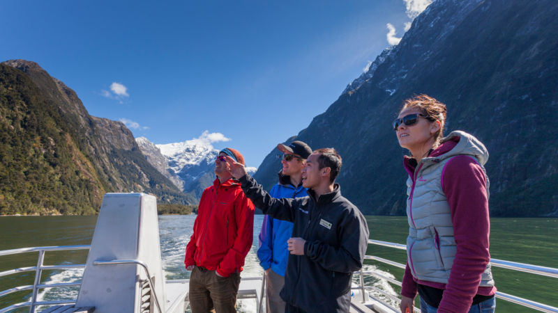 Join Mitre Peak cruises for the experience of a lifetime and discover the world-renowned beauty of Milford Sound